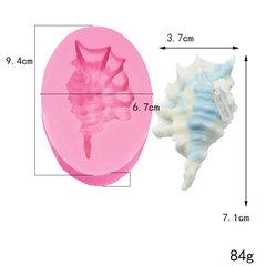 Khuôn Silicon - Sinh Vật Biển TH - Ốc Biển 7.5cm