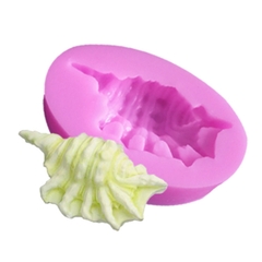 Khuôn Silicon - Sinh Vật Biển TH - Ốc Biển 7.5cm