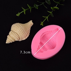 Khuôn Silicon - Sinh Vật Biển TH - Ốc Biển 6.5cm