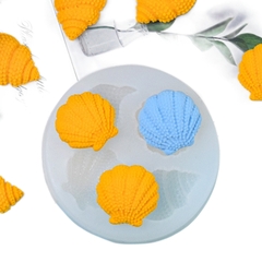 Khuôn Silicon - Sinh Vật Biển TH - Sò Ốc - 4c