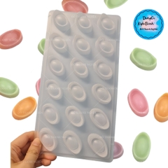 Vĩ Nhựa PP - Thỏi Vàng - 18c - 4cm - Trơn