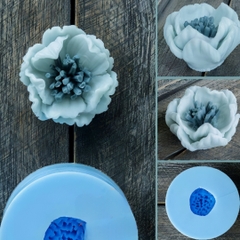 Khuôn Silicon - Hoa Cúc X11 - 5.4cm
