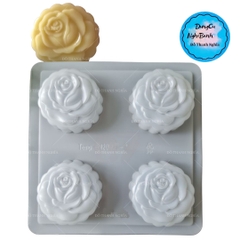 Vĩ Nhựa PP - Hoa - YT101 - Hoa Hồng 7.3x3.3cm