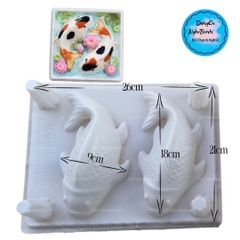 Vĩ Nhựa PP - Cá Chép 18cm - 2c - Cá 18cm - Có Chân
