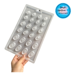 Vĩ Nhựa PP - Thỏi Vàng - 24c - 2cm 3cm 4cm - Trơn