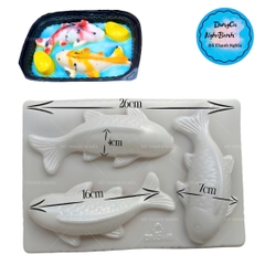 Vĩ Nhựa PP - Cá Chép 16cm - DF94B - 3c - Cá 16cm
