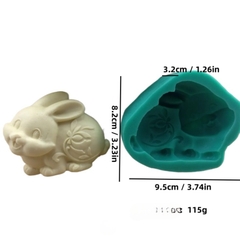 Khuôn Silicon - Động Vật 12 Con Giáp - THỎ - Ngọc Thố
