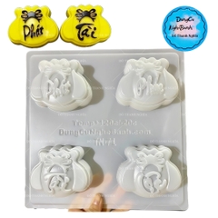 Vĩ Nhựa PP - Thỏi Vàng - TN71 - 4c - Túi Phát Phúc Tài Lộc 9cm