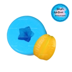 Khuôn Silicon - Trái Cây -Khế 3cm