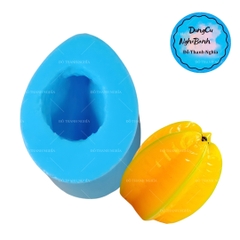 Khuôn Silicon - Trái Cây - Khế HP