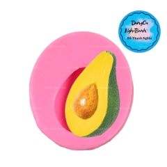 Khuôn Silicon - Trái Cây - Bơ 5Cm