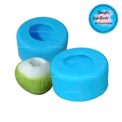 Khuôn Silicon - Trái Cây - Dừa 5cm