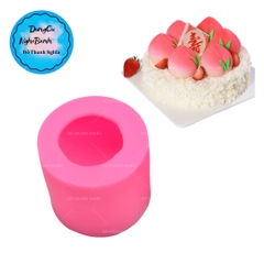 Khuôn Silicon - Trái Cây - Đào 5cm