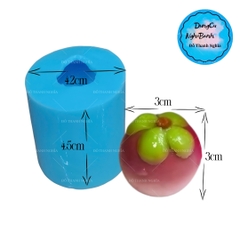 Khuôn Silicon - Trái Cây - Măng Cụt