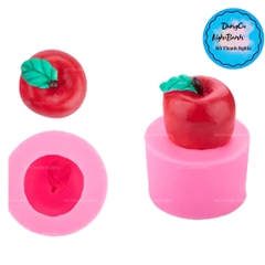 Khuôn Silicon - Trái Cây - Táo To 6cm