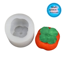 Khuôn Silicon - Trái Cây - Hồng 7.2cm