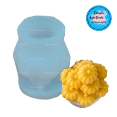 Khuôn Silicon - Trái Cây - Giỏ Bí 6.5cm
