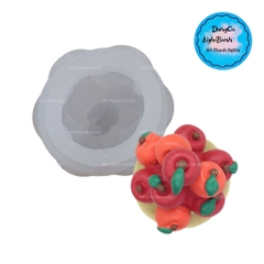 Khuôn Silicon - Trái Cây - Giỏ Táo 6.5cm
