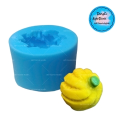 Khuôn Silicon - Trái Cây - Khóm cùi 4.6cm