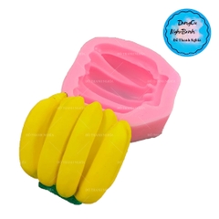Khuôn Silicon - Trái Cây - Chuối Nải 7cm