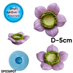 Khuôn Silicon - Hoa Cúc - Đồng Tiền Thái M50 5cm