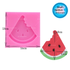 Khuôn Silicon - Trái Cây - Dưa Hấu Miếng