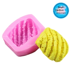 Khuôn Silicon - Trái Cây - Khóm 5.2cm - Múi