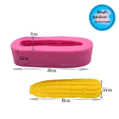 Khuôn Silicon - Trái Cây - Bắp 18cm - 1c Lớn