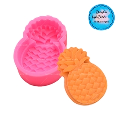 Khuôn Silicon - Trái Cây - Khóm 300040 - Kèm Lá