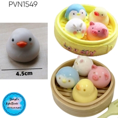 Khuôn Silicon - Động Vật - Chim Cánh Cụt 4.5cm