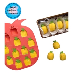 Khuôn Silicon - Trái Cây - Khóm 1.5cm - 12c - Vĩ