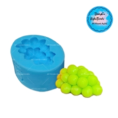 Khuôn Silicon - Trái Cây - Chùm Nho 5.5cm Nho Tròn