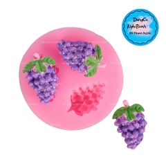 Khuôn Silicon - Trái Cây - Chùm Nho 2cm Cuốn - 3c