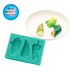 Khuôn Silicon - Trái Cây - Bắp 4.5cm - 3c - Măng Ớt