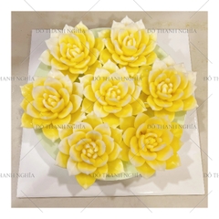 Khuôn Silicon - Sen Đá Nở - 10cm - Đại Đóa -sl150k