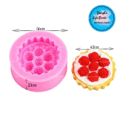 Khuôn Silicon - Trái Cây - Dâu Tây Khối Dây Tây 5.6cm