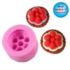 Khuôn Silicon - Trái Cây - Dâu Tây Khối Dâu Tây 10cm