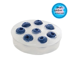Khuôn Silicon - Trái Cây Berry - Việt Quất - BlueBerry 8c