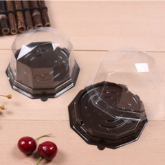 Hộp Nhựa - Tròn Đa Giác FJ95 - 8cm Cao 6cm