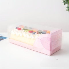 Hộp Nhựa - Chữ Nhật Đế Giấy - 27.5x10 Cao 11cm
