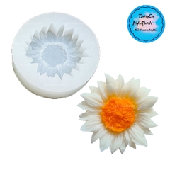 Khuôn Silicon - Hoa Hướng Dương - Mặt 5.5cm