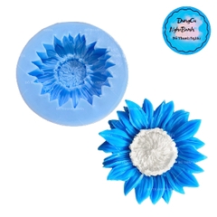 Khuôn Silicon - Hoa Hướng Dương - Mặt 5.5cm