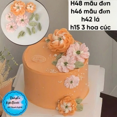 Khuôn Silicon - Hoa Hàn Quốc - H46