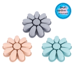 Khuôn Silicon - Đế Cốt - Hoa Hướng Dương 9 Cánh - 25cm