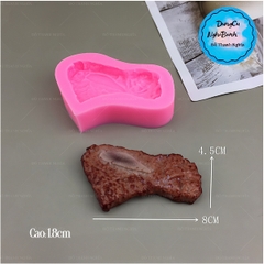 Khuôn Silicon - Món Ăn - Miếng Thịt Bò
