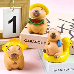 Khuôn Silicon - Động Vật - Capybara 2 Mảnh Đội Cá