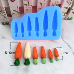 Khuôn Silicon - Rau Củ - Cà Rốt - TH 6c