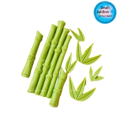 Khuôn Silicon - Gốc Thân Cây Tre Trúc 16.5cm