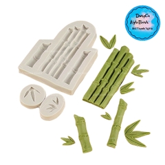 Khuôn Silicon - Lá Cành -Mầm Tre Trúc 6cm 3.2m