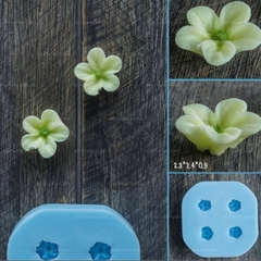 Khuôn Silicon - Hoa Cúc Xoay V43 4c - 2.4cm